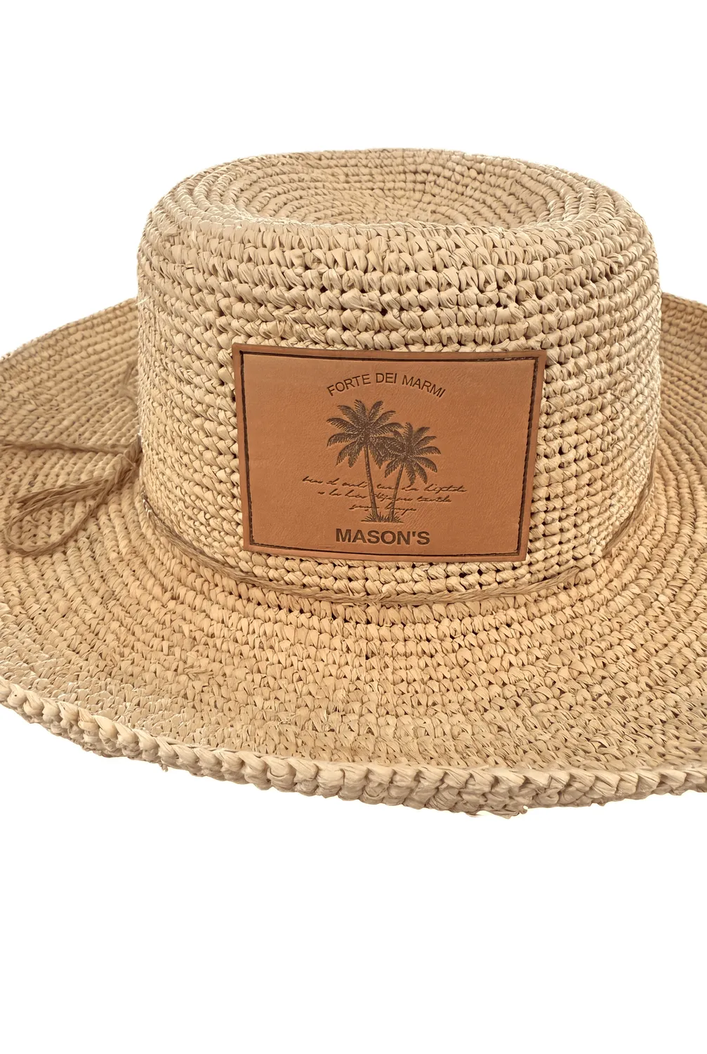 Mason's Rafia cappello unisex taglia unica intrecciato