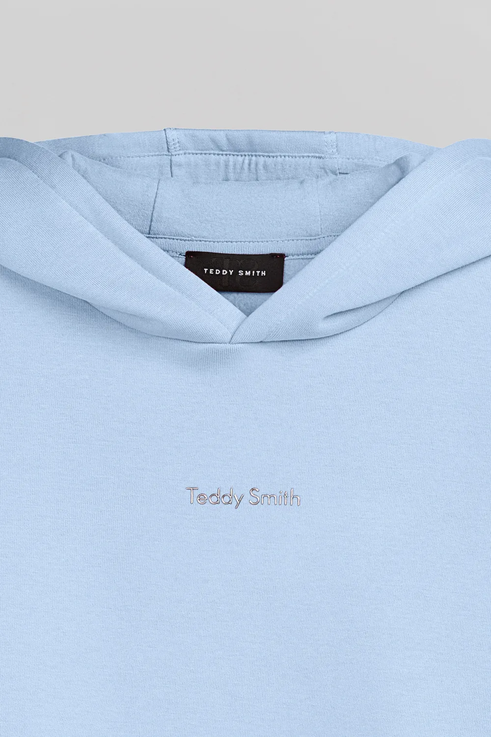 Teddy Smith S-Solene Hoody Jr felpa azzurra bambina