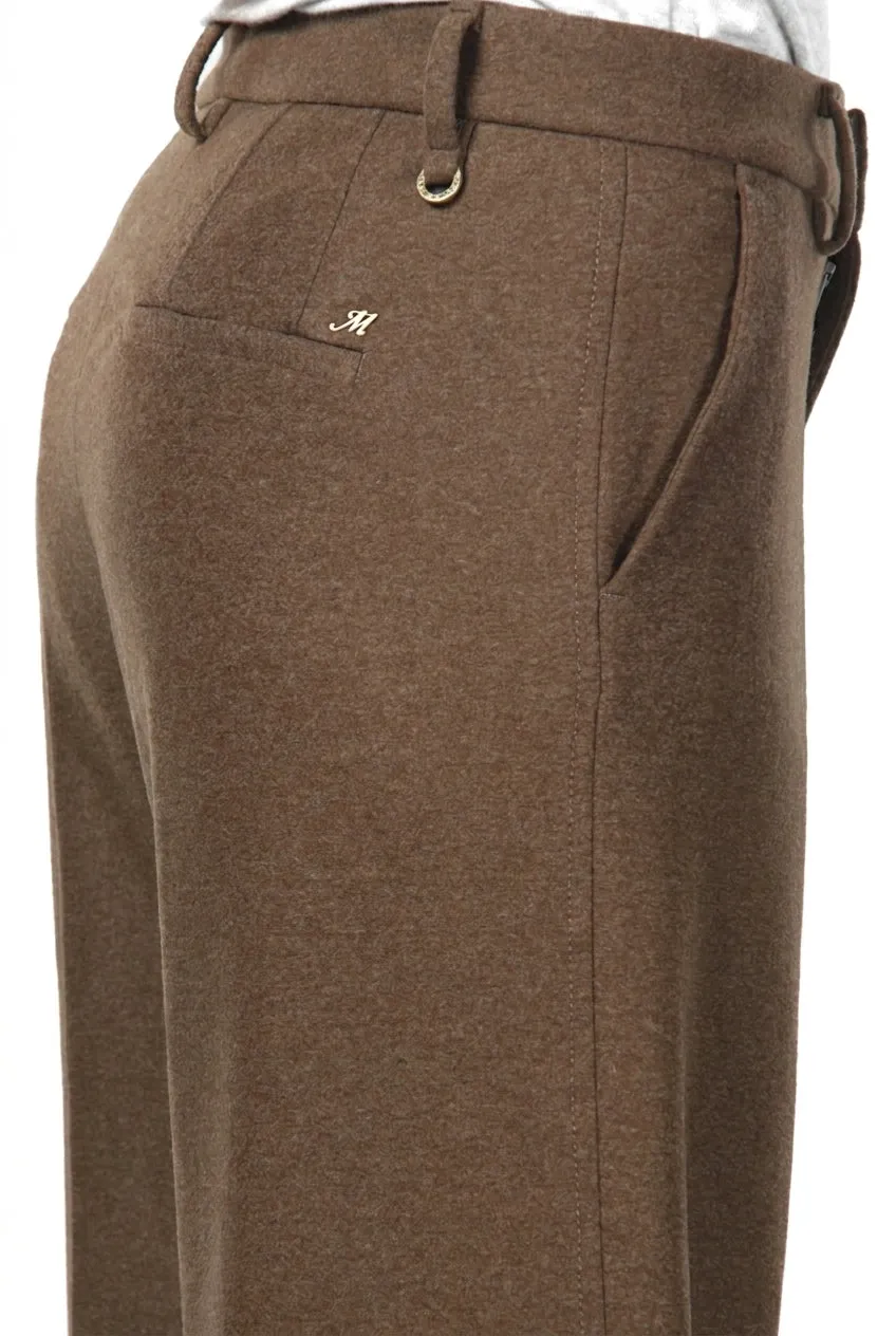 Mason's New York Studio Tailored chino nocciola straight jersey