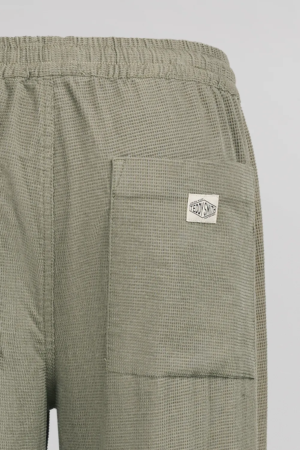 Teddy Smith P-Ricko Corduro pantaloni kaki uomo cotone