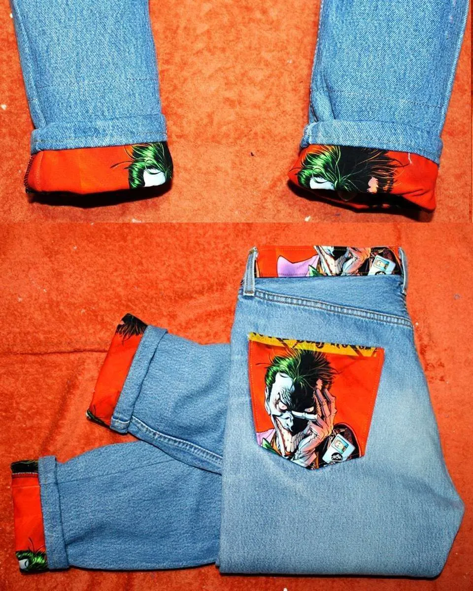 Never Say Never Levi's Joker jeans vintage tessuto