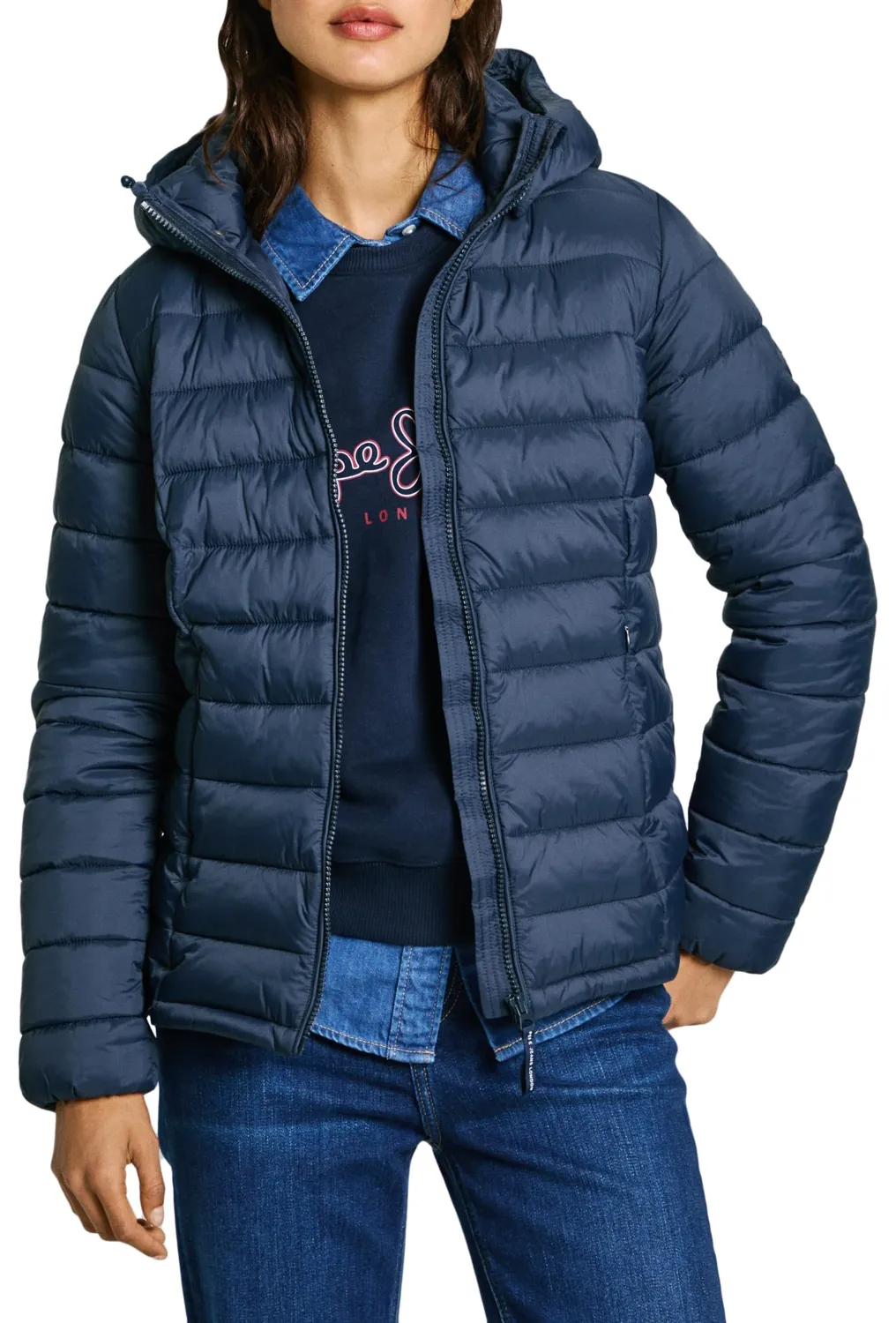 Pepe Jeans Ammy Short piumino donna corto Sorona
