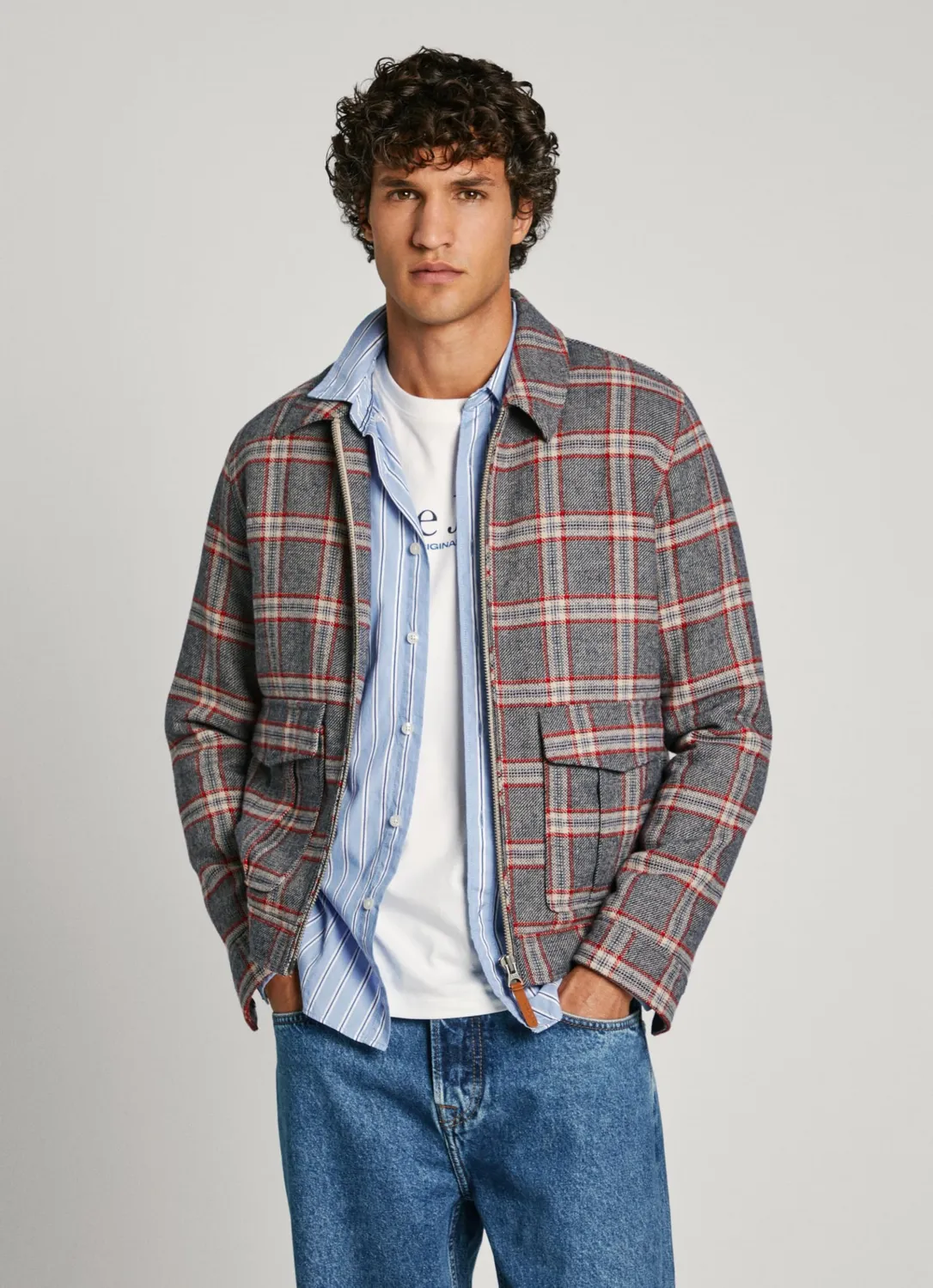 Pepe Jeans Theiskin giacca uomo taglia M imbottita
