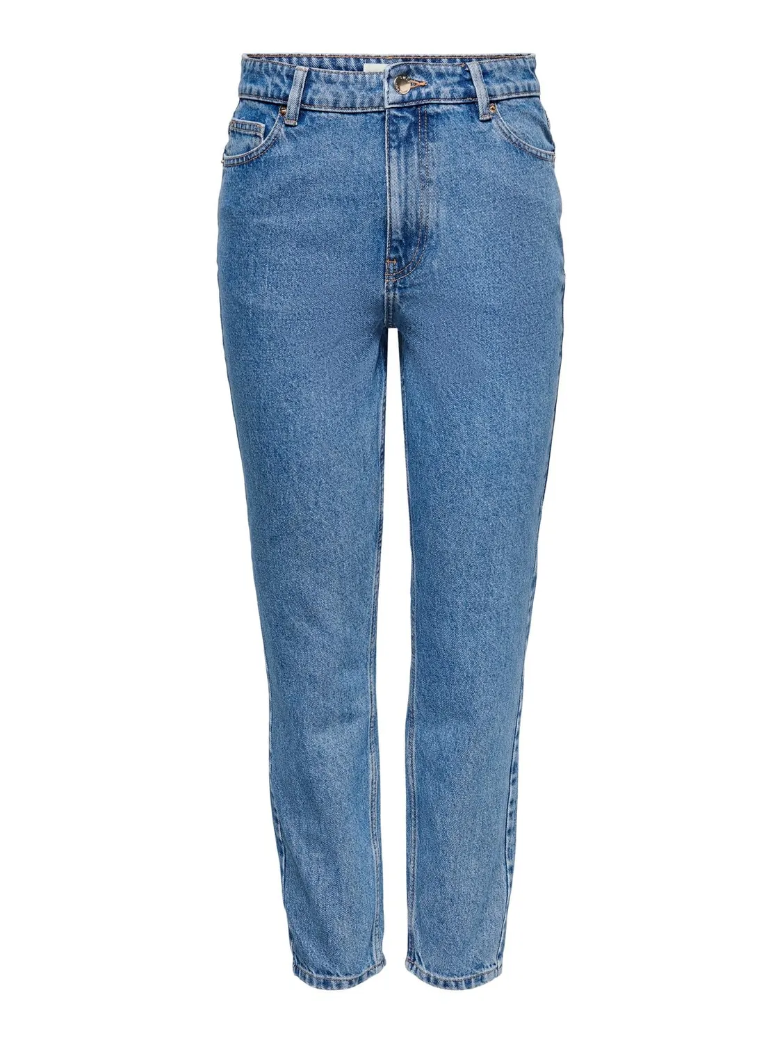 ONLY Onlmila jeans skinny vita alta caviglia grigio
