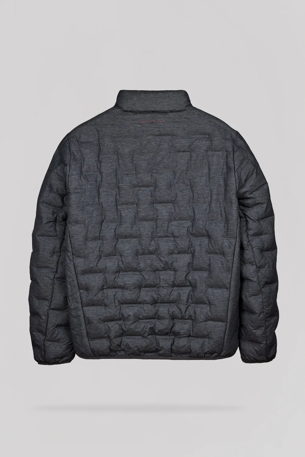 Teddy Smith Blight 2 piumino uomo Melange Black cappuccio leggero