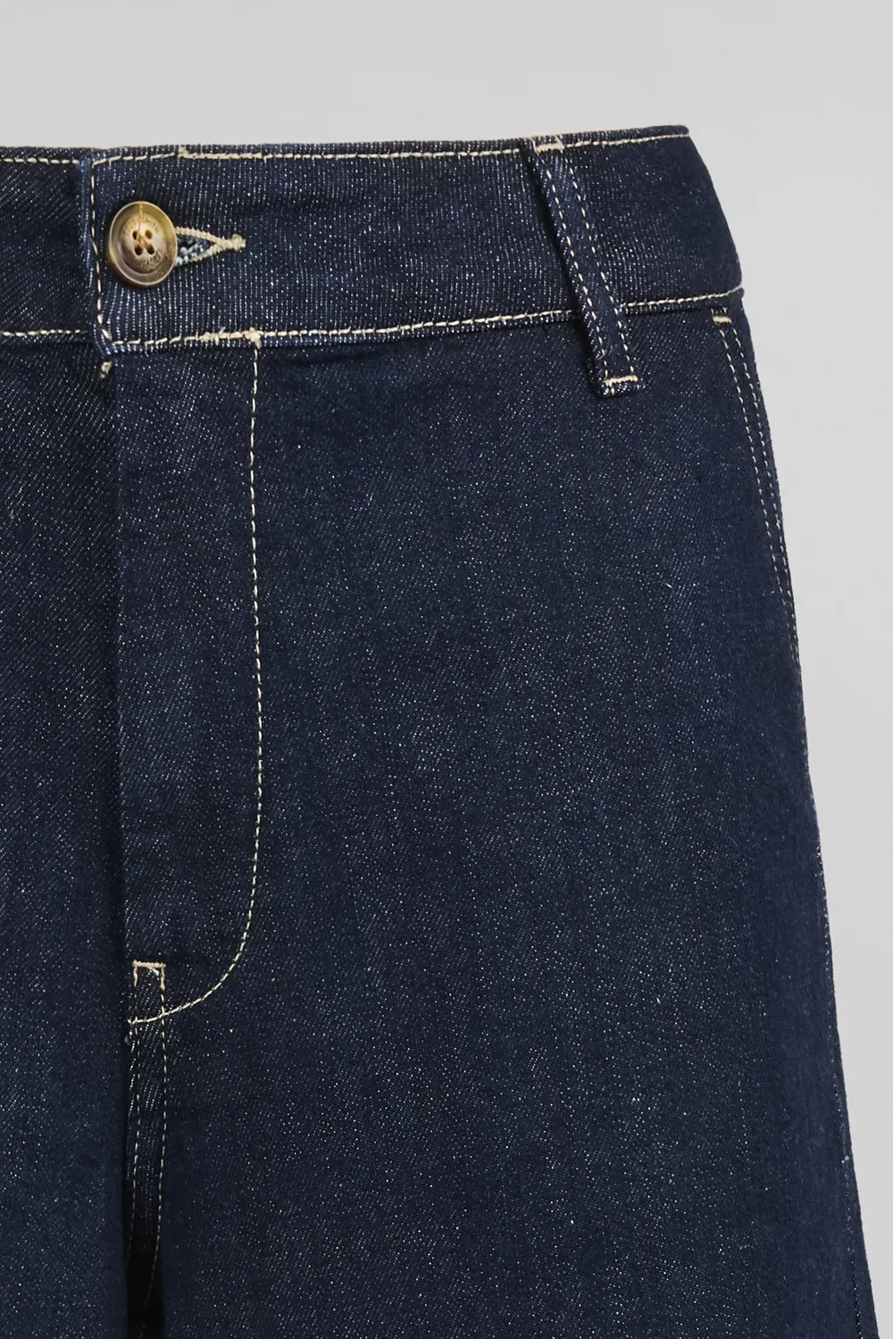 Teddy Smith P-LOUISA CROPPE jeans larghi dark blue