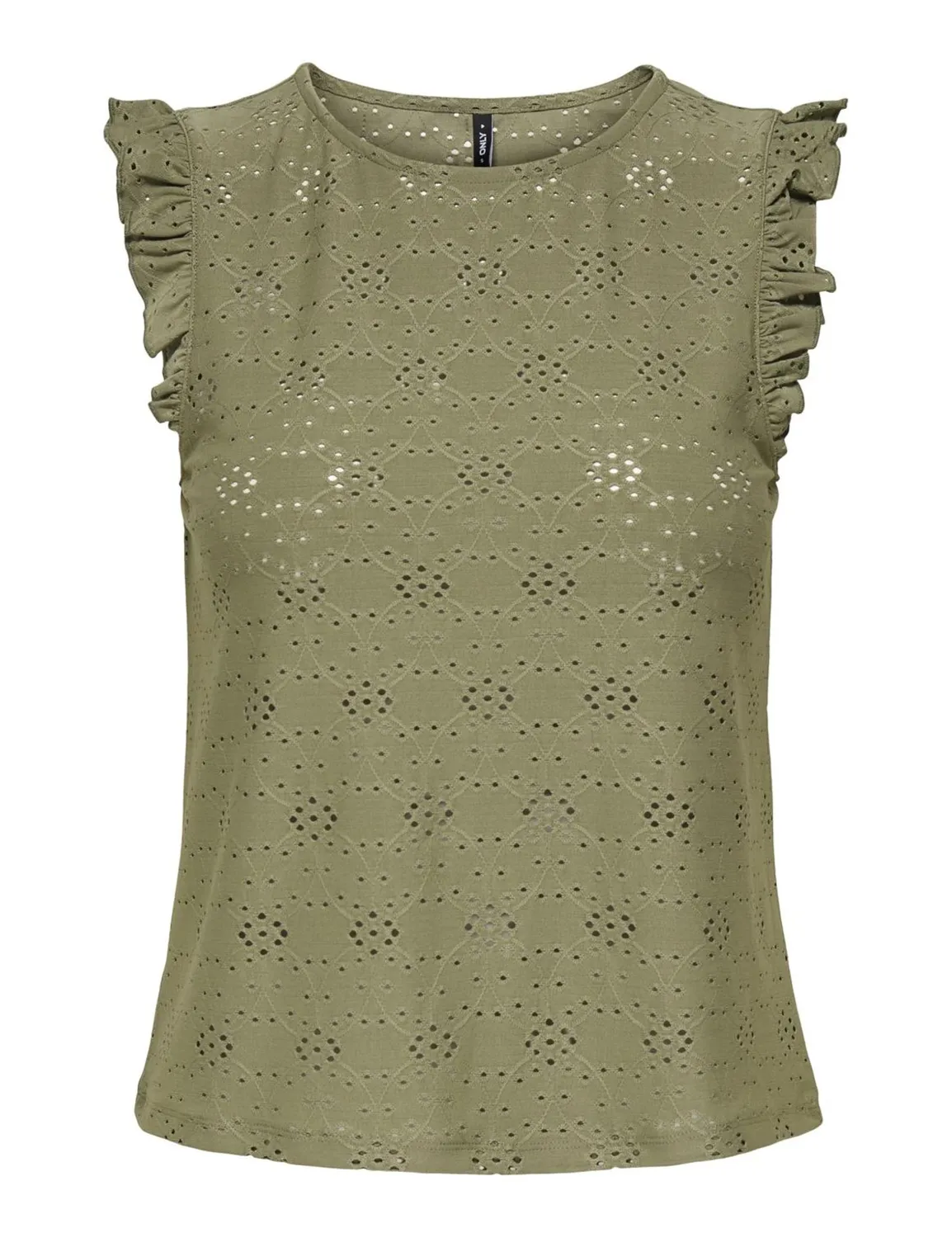 ONLY Onlsmilla top donna volant smanicato