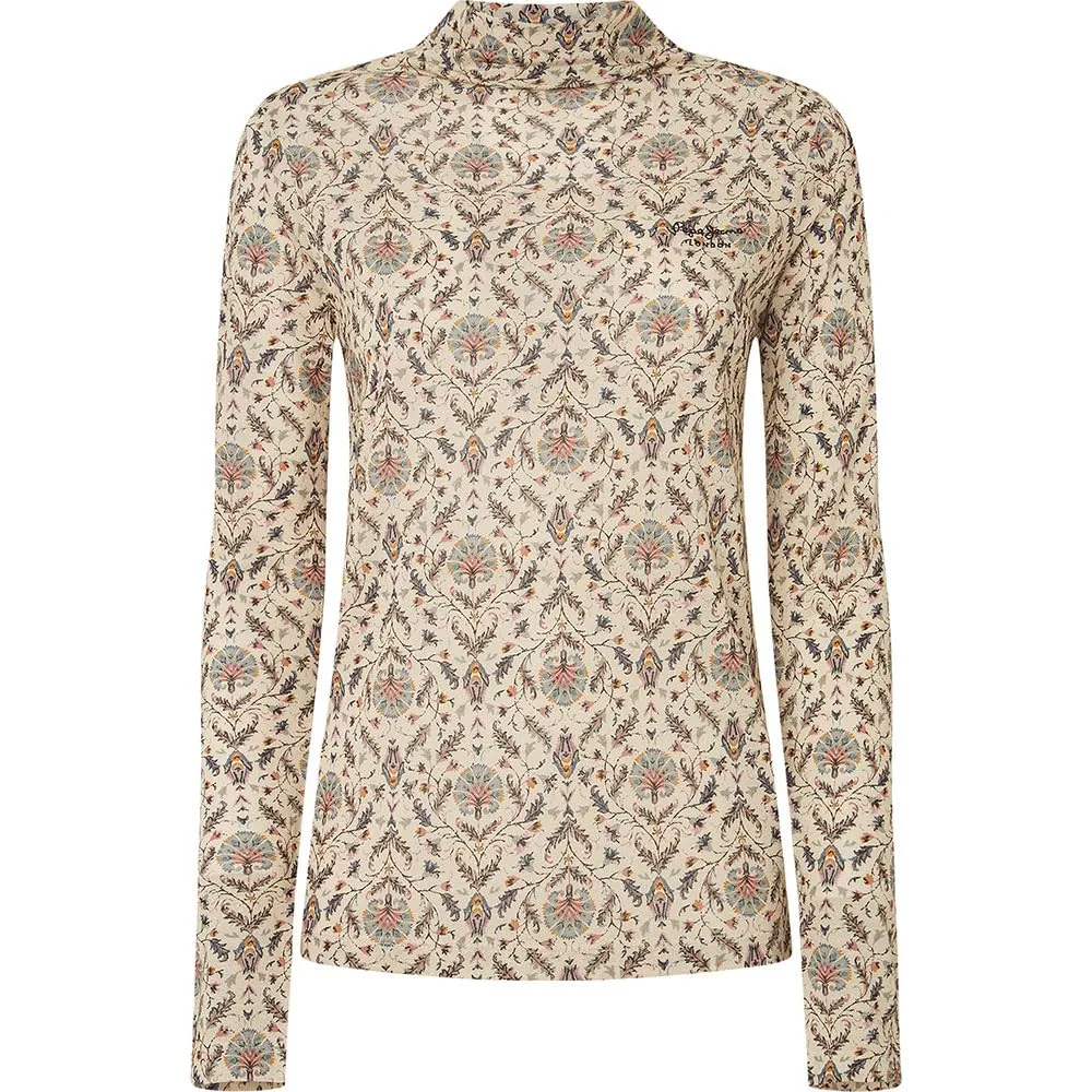 Pepe Jeans Eurice T-Shirt donna M maniche lunghe logo