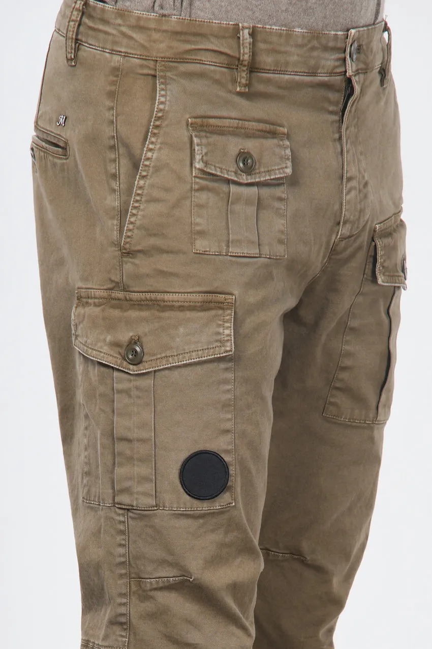 Mason's George Coolpocket pantalone cargo tortora carrot fit
