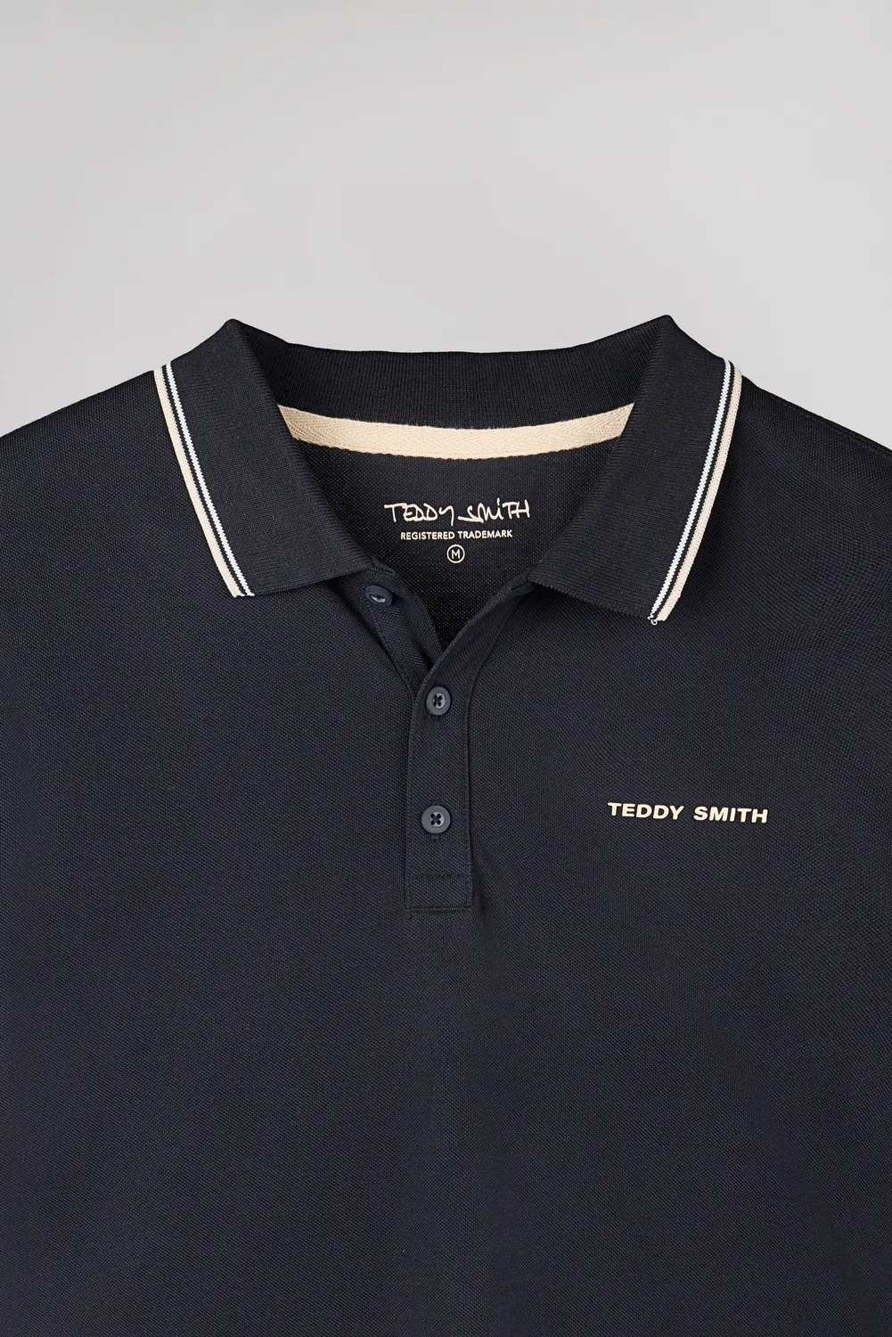 Teddy Smith Pasian 2 Polo Uomo Dark Navy Cotone