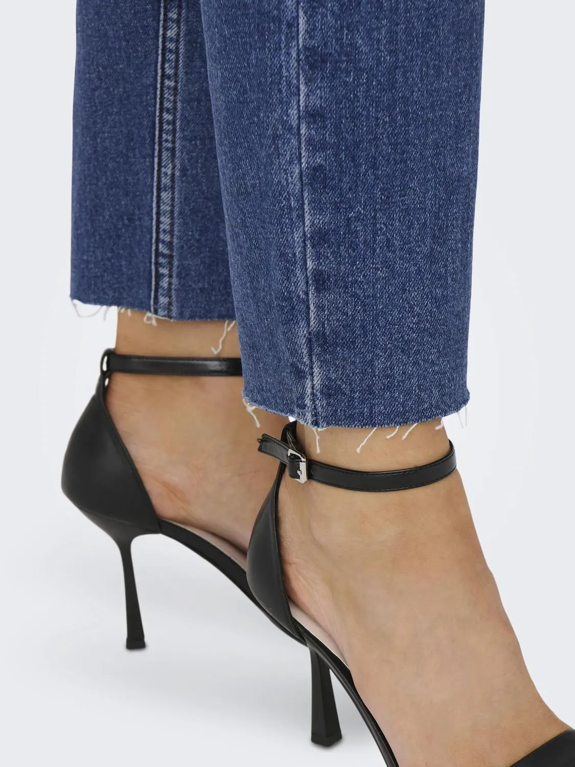 ONLY Onlemily HW Crop jeans donna 27W/30L vita alta