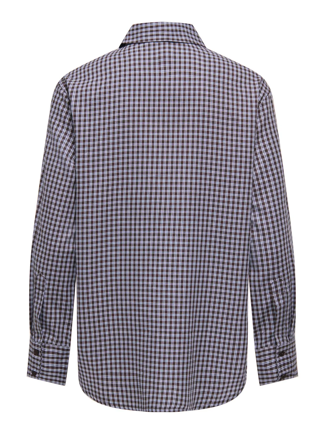 ONLY Onlsurani camicia a quadri donna Blu Marine