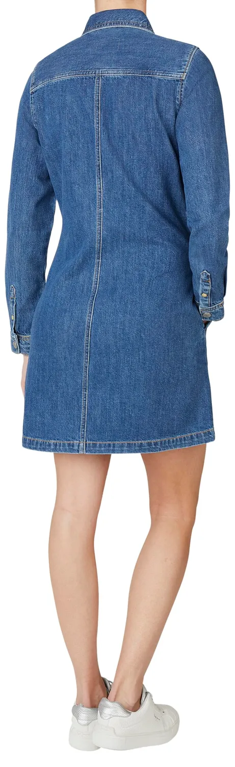 Pepe Jeans Authentic Denim vestito donna M blu corto