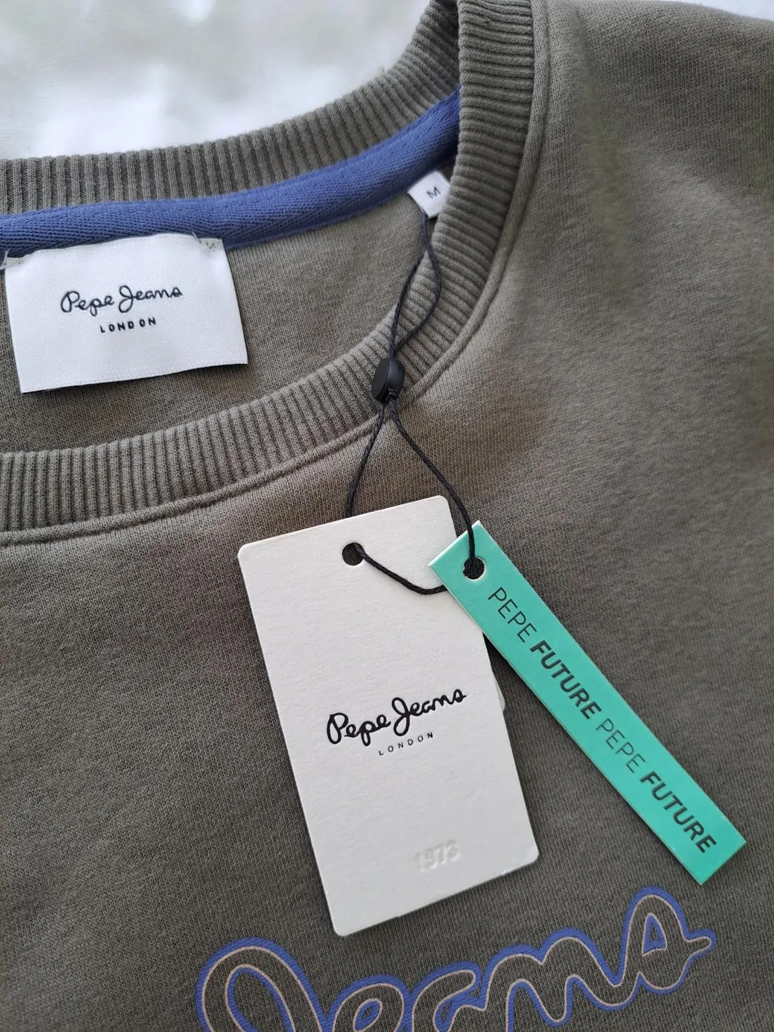 Pepe Jeans Frida Felpa Donna Nera Girocollo Cotone