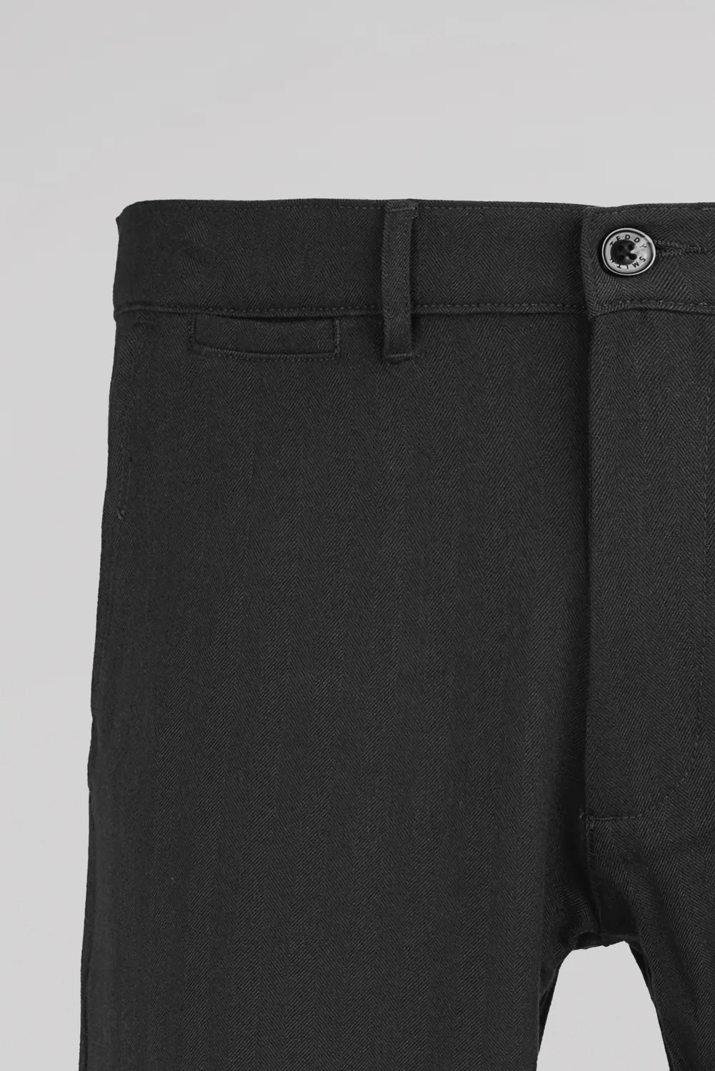 Teddy Smith Pallas Chino HE pantalone uomo mélange black