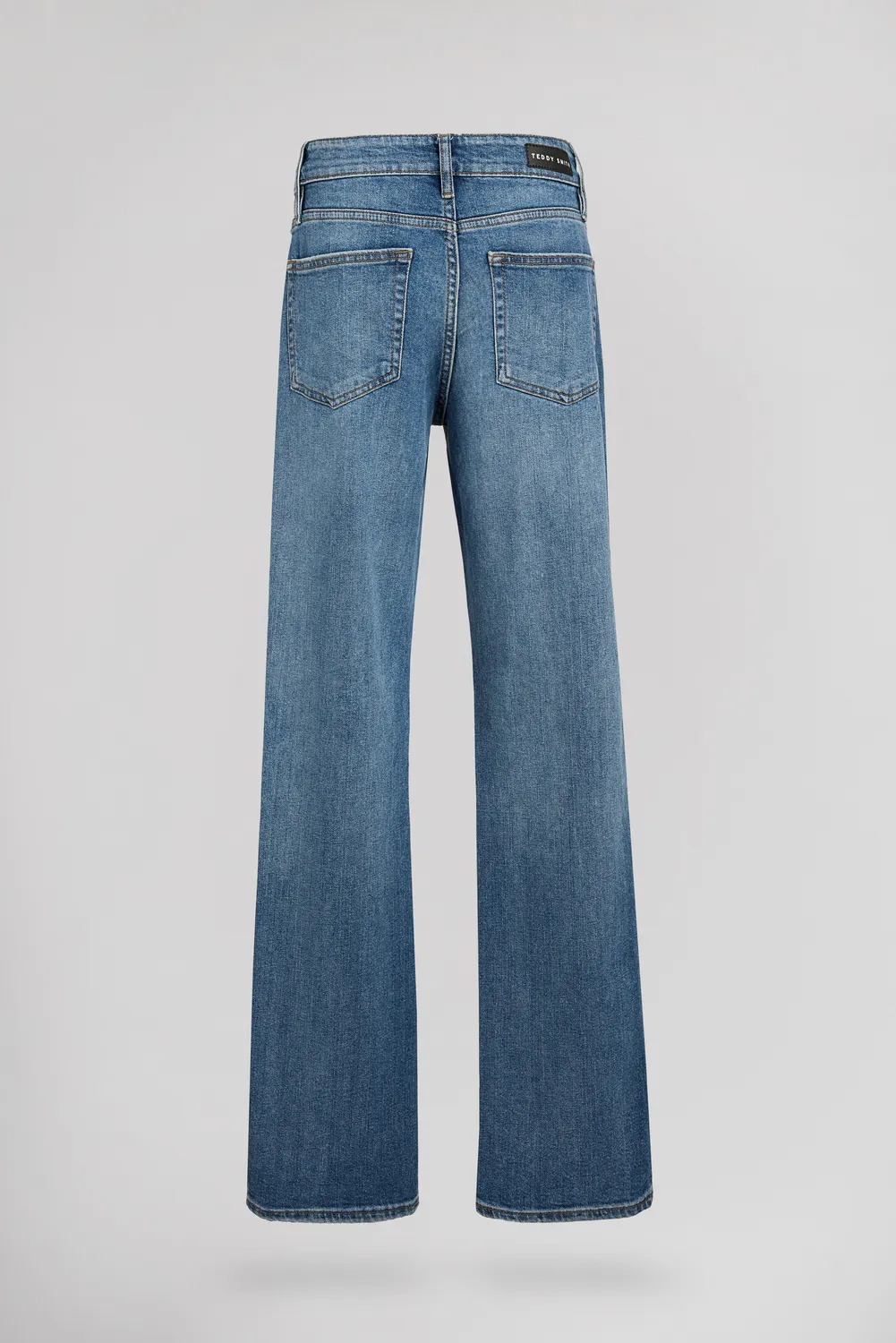Teddy Smith P-Candy Straight jeans dritto vintage donna