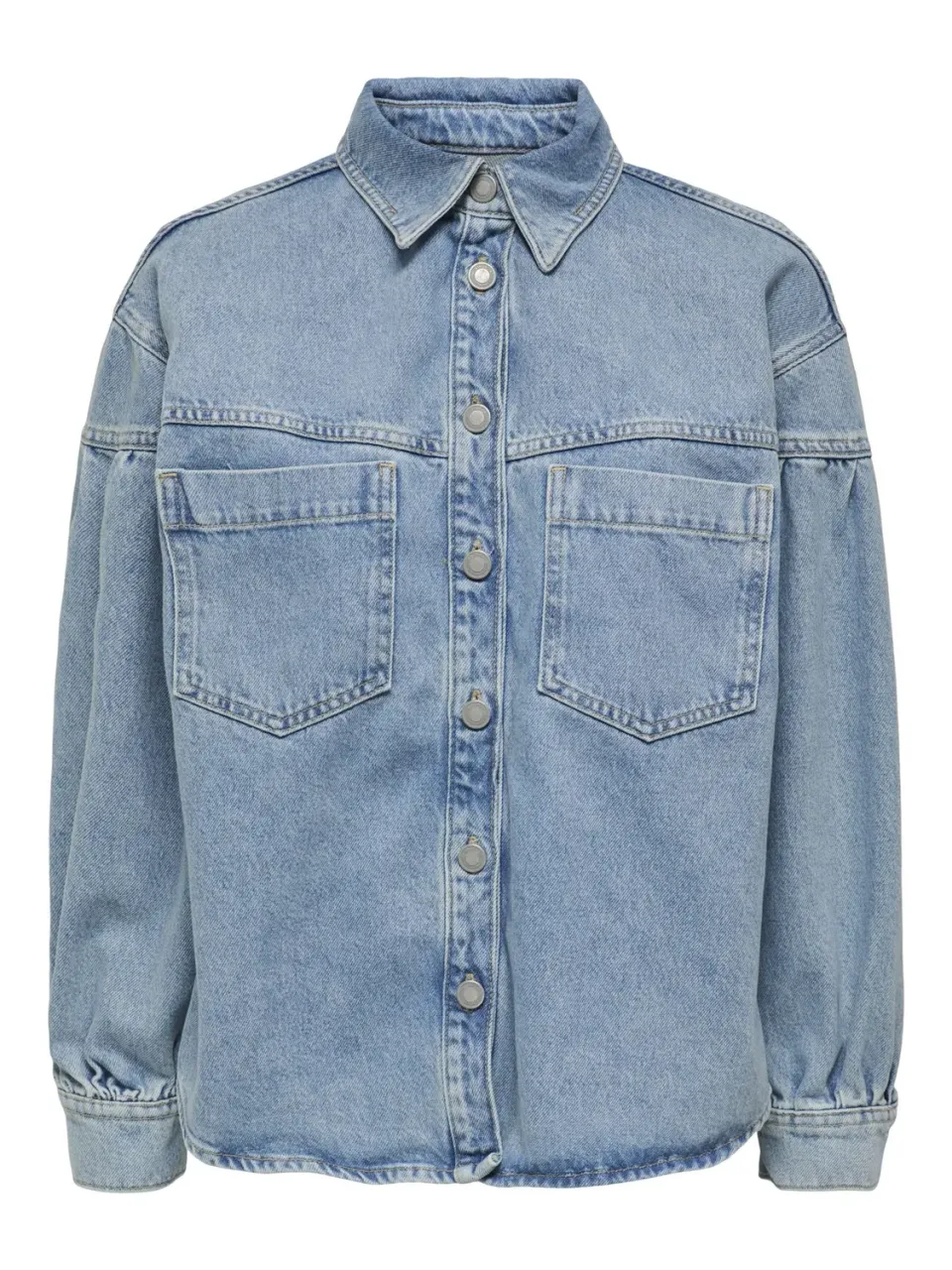 ONLY Onlanni giacca jeans Mix Blu Chiaro XS