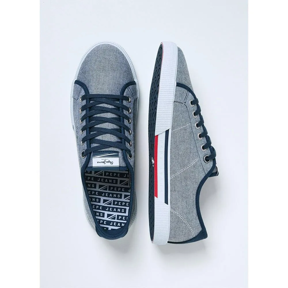 Pepe Jeans Brady sneakers blu 43 EU tela