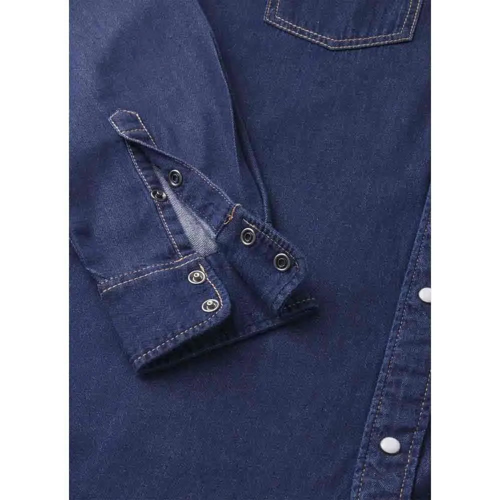 Pepe Jeans Regular Shirt Camicia Uomo Denim Blu