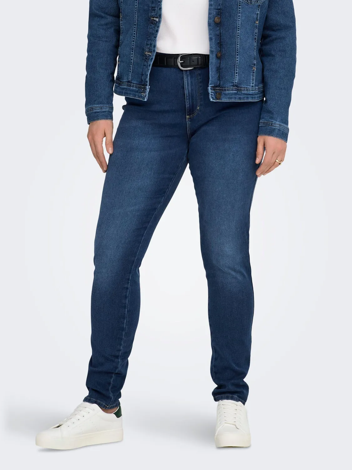 ONLY Caraugusta Jeans Skinny Donna Vita Alta 48W/34L