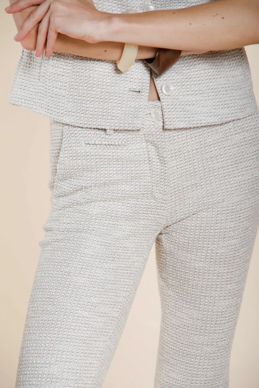 Mason's New York Trumpet chino donna panna slim jersey