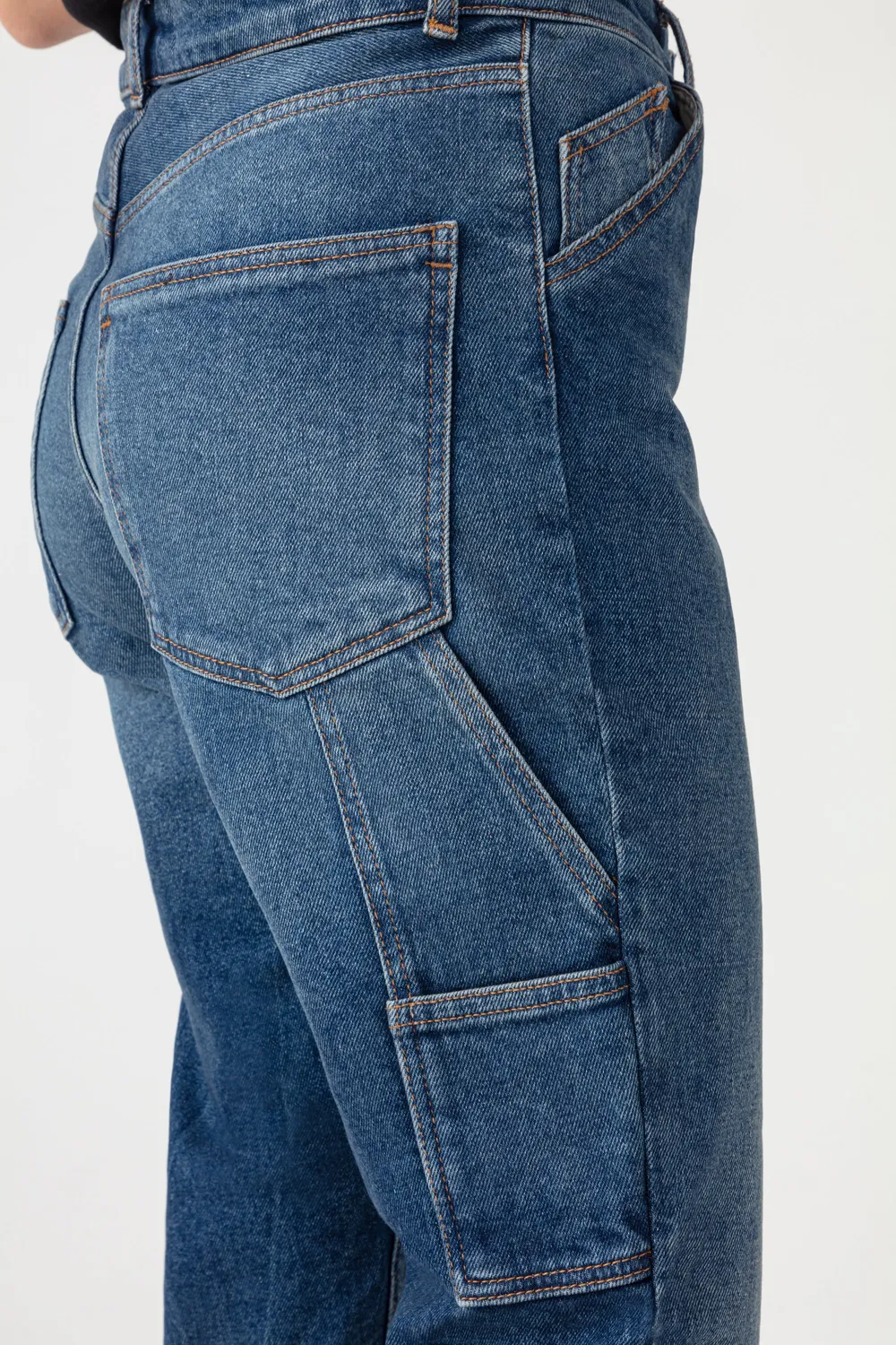 Acquaverde Amtrack jeans Light Aged carpenter