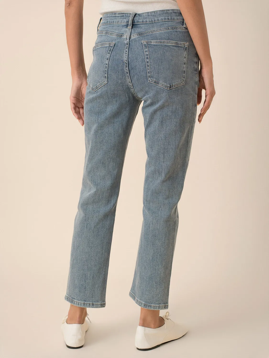 Oraije Milena jeans slim blu vintage