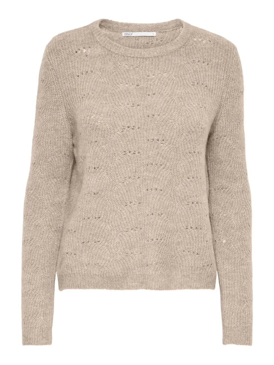 ONLY Onllolli pullover maglia donna taupe gray