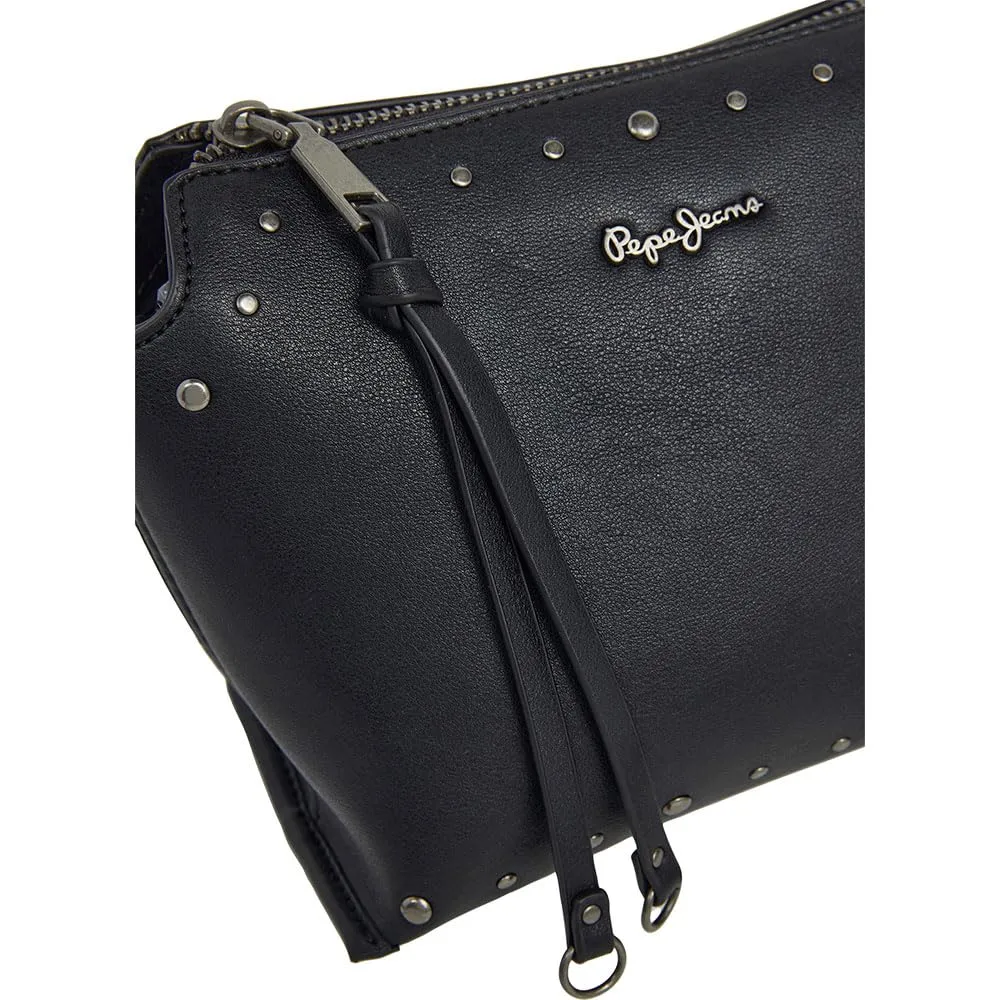 Pepe Jeans Edith Moon borsa a tracolla nero borchie