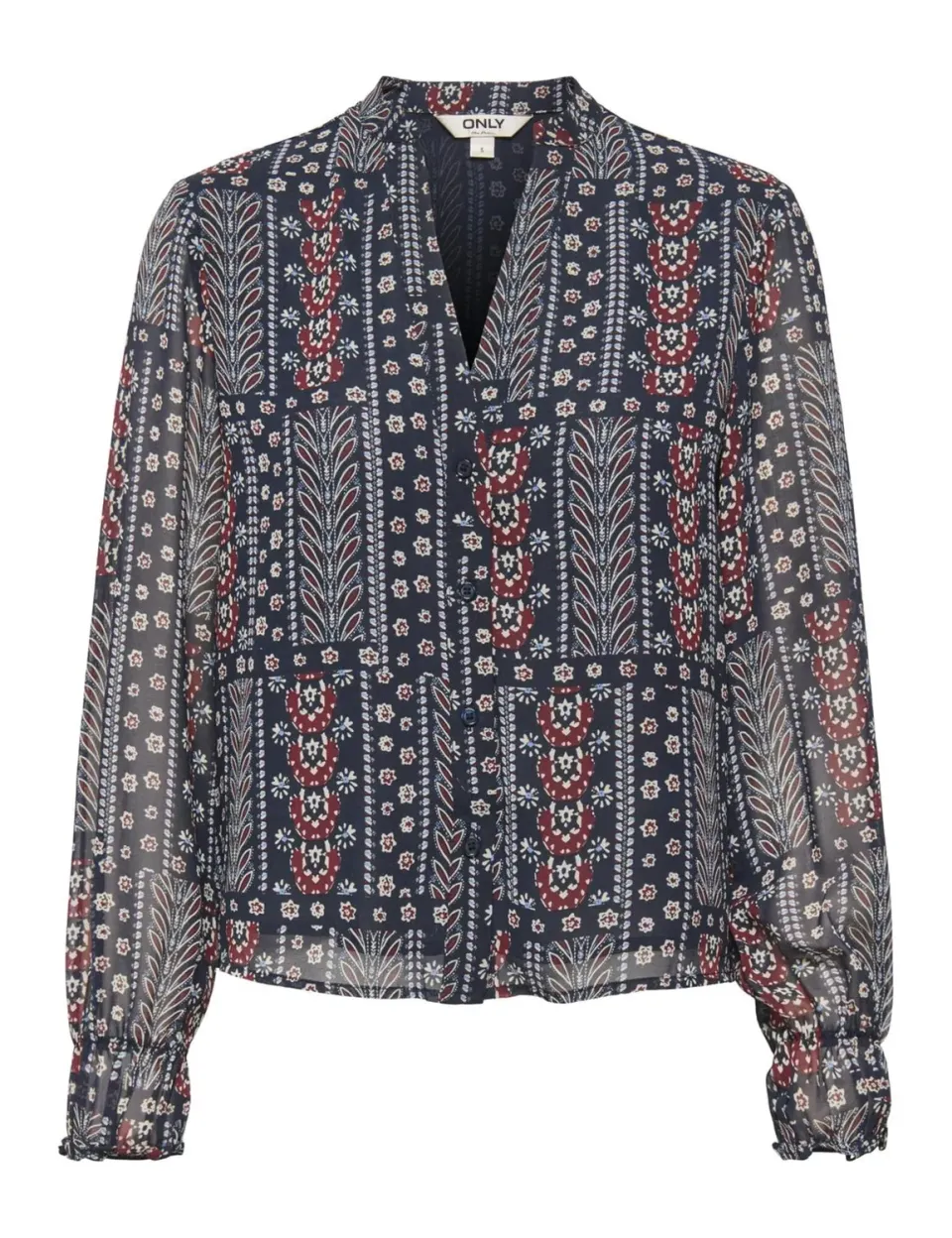 ONLY Onldua Myrilla Life L/S camicia donna S