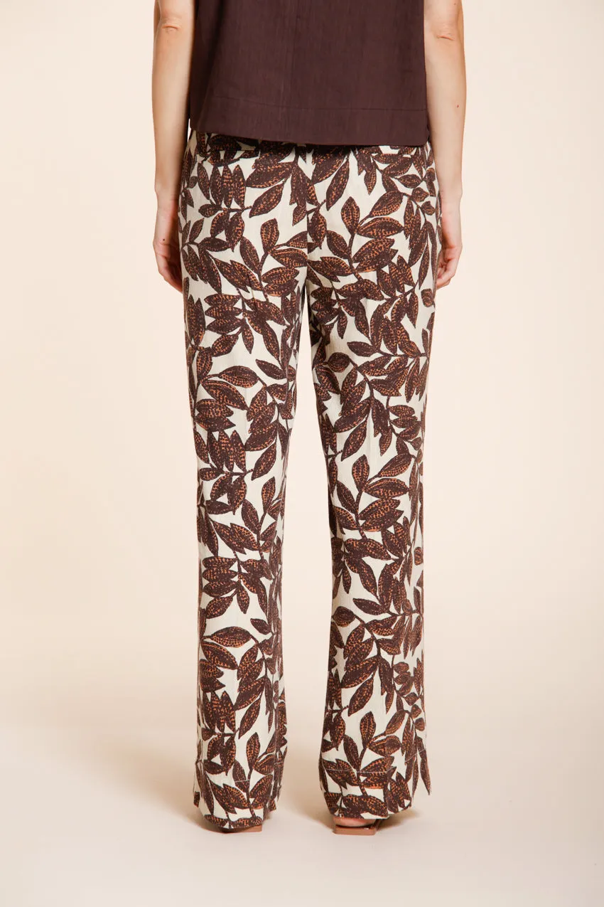 Mason's New York Cozy Straight pantaloni latte relaxed