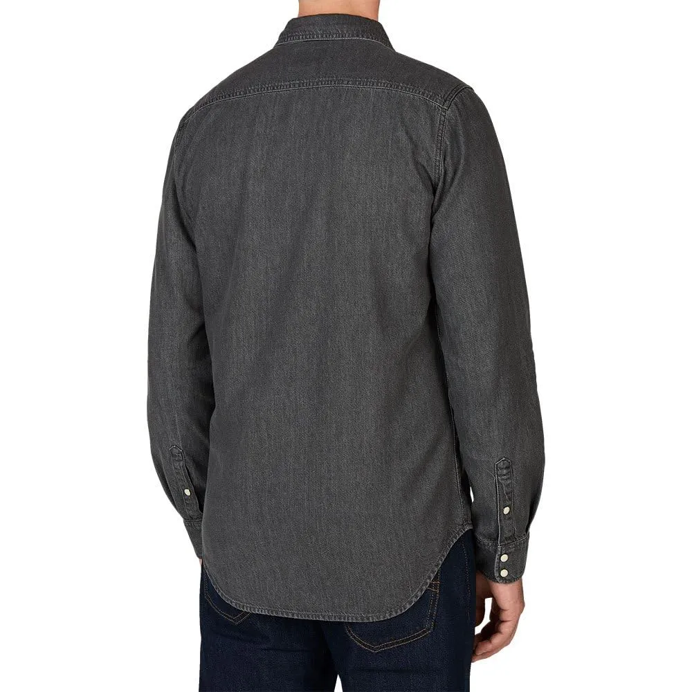 Pepe Jeans Regular Shirt Camicia Uomo denim nera