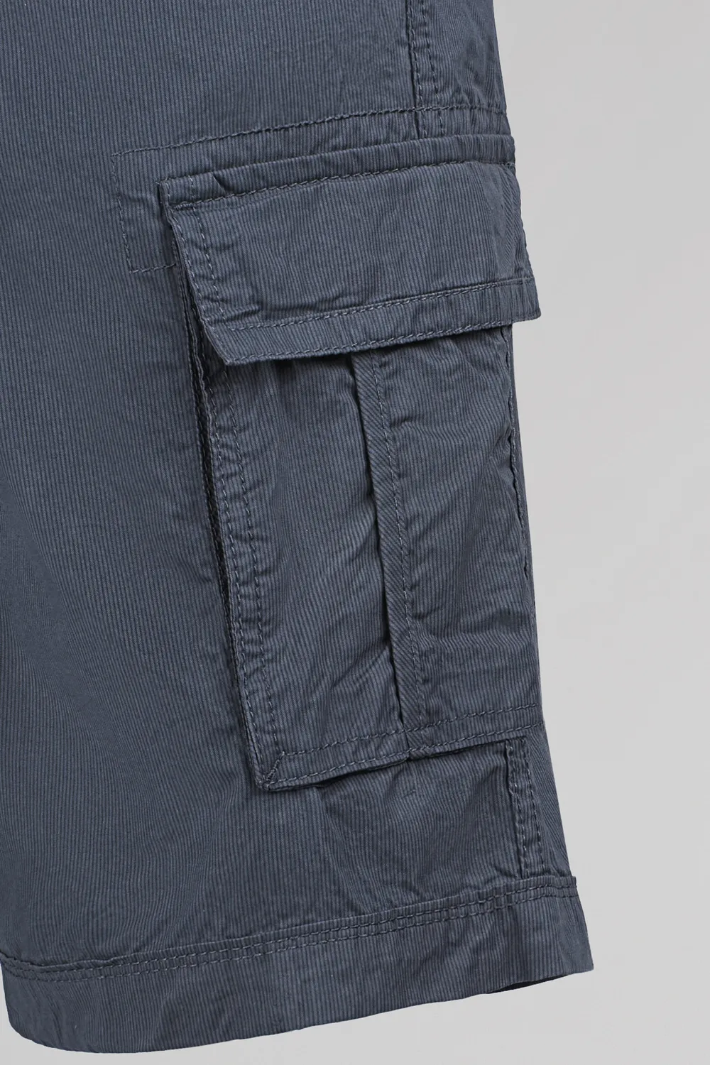 Teddy Smith SYTRO 3 DARK NAVY bermuda navy tasche laterali