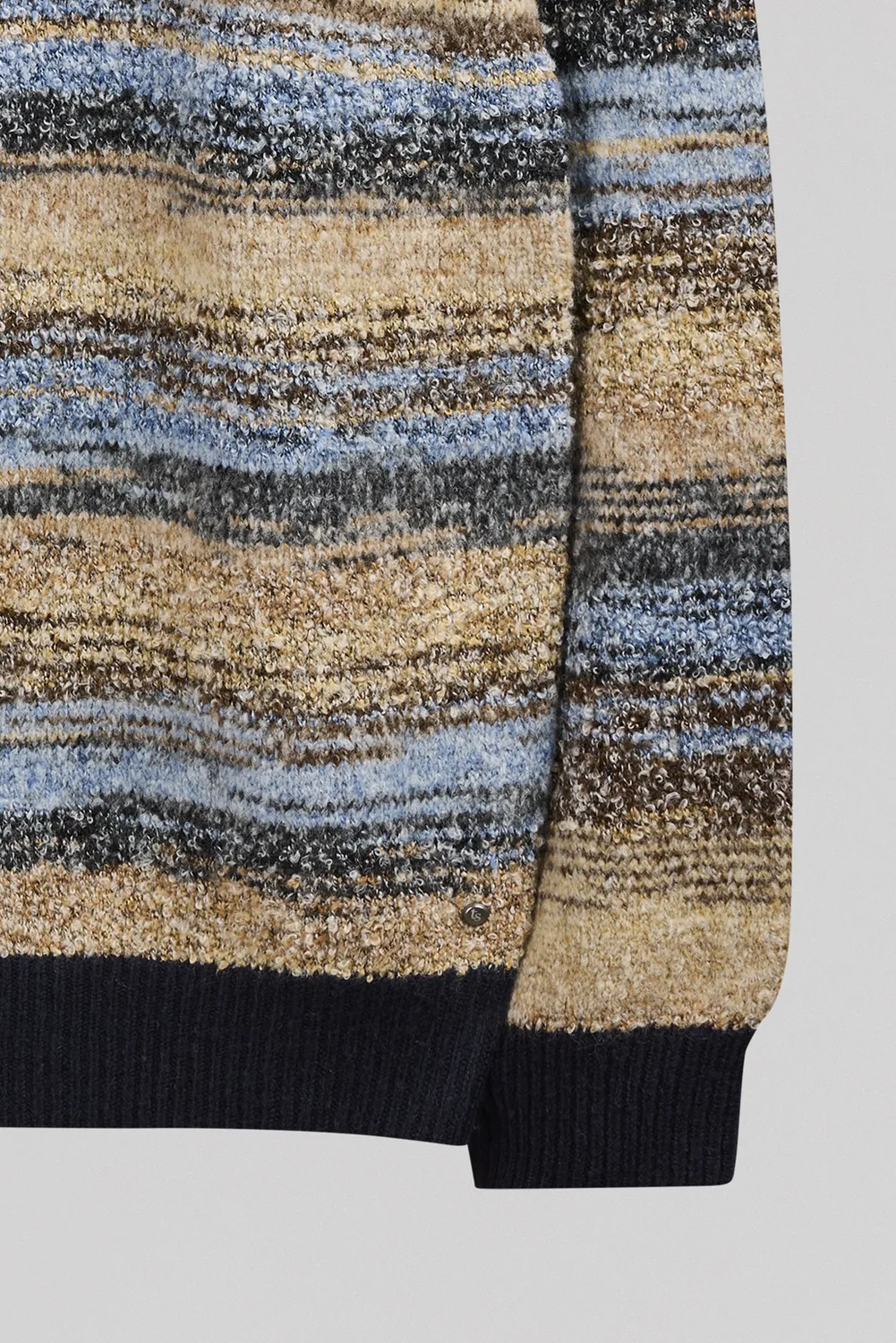 Teddy Smith P-Milo Pullover Uomo Dark Navy Jacquard