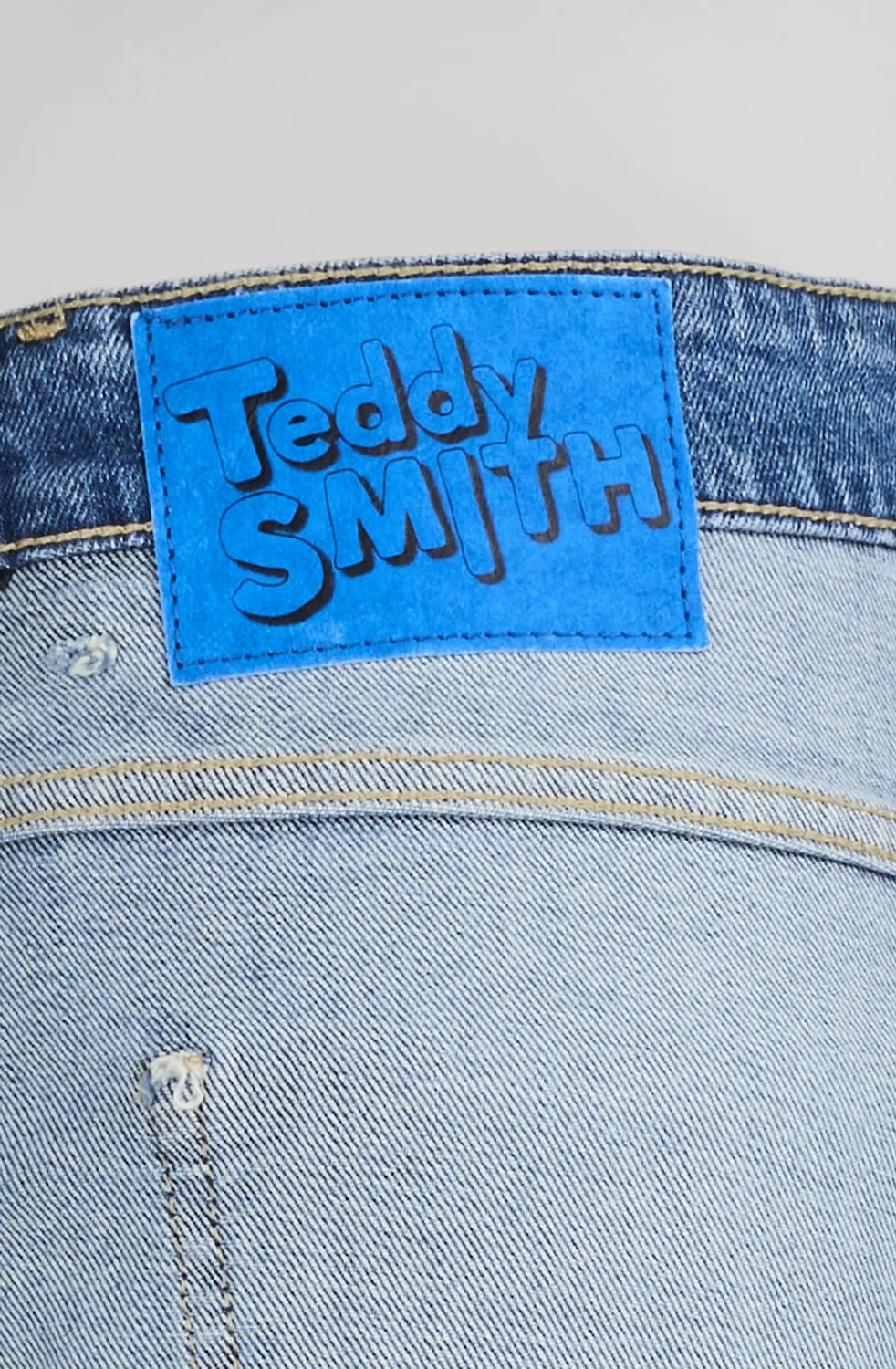 Teddy Smith Boyfriend jeans donna azzurro boyfriend
