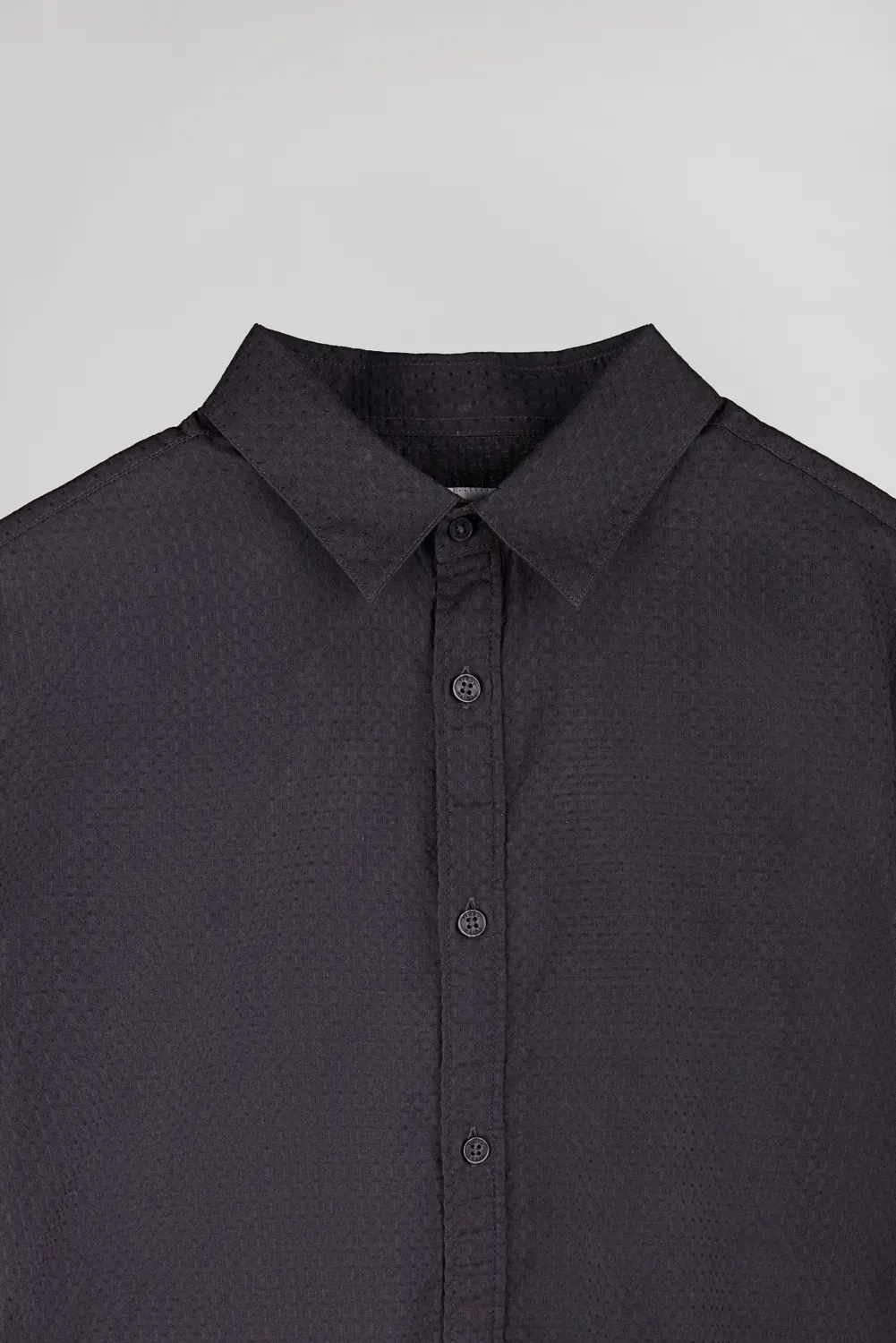 Teddy Smith Cut 2 camicia slim uomo blu navy