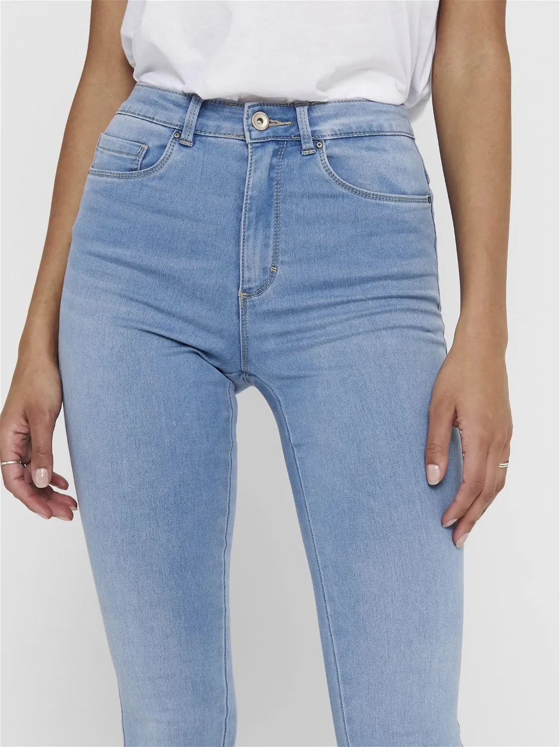 ONLY Onlroyal jeans skinny donna vita alta