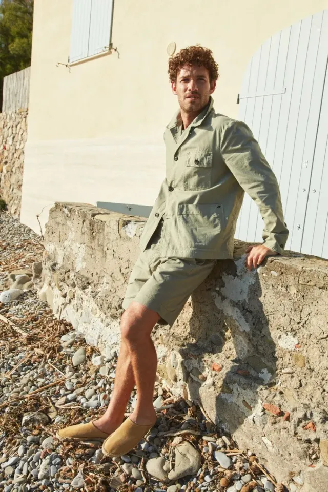 Mason's Pinces bermuda uomo salvia relaxed fit