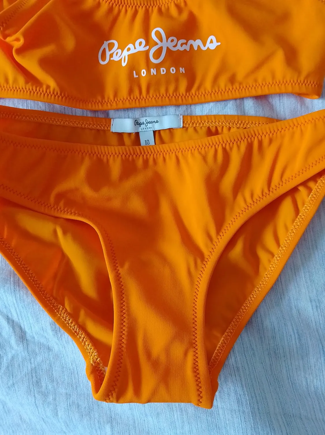 Pepe Jeans Pepe SC bikini bambina 10 anni arancione