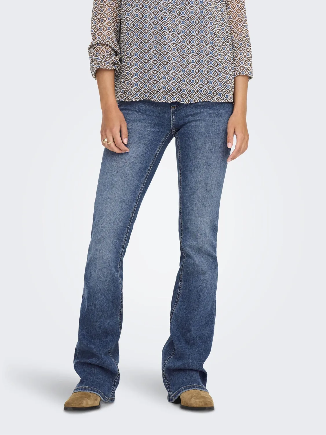 ONLY Onlblush jeans flared vita media XL 30L