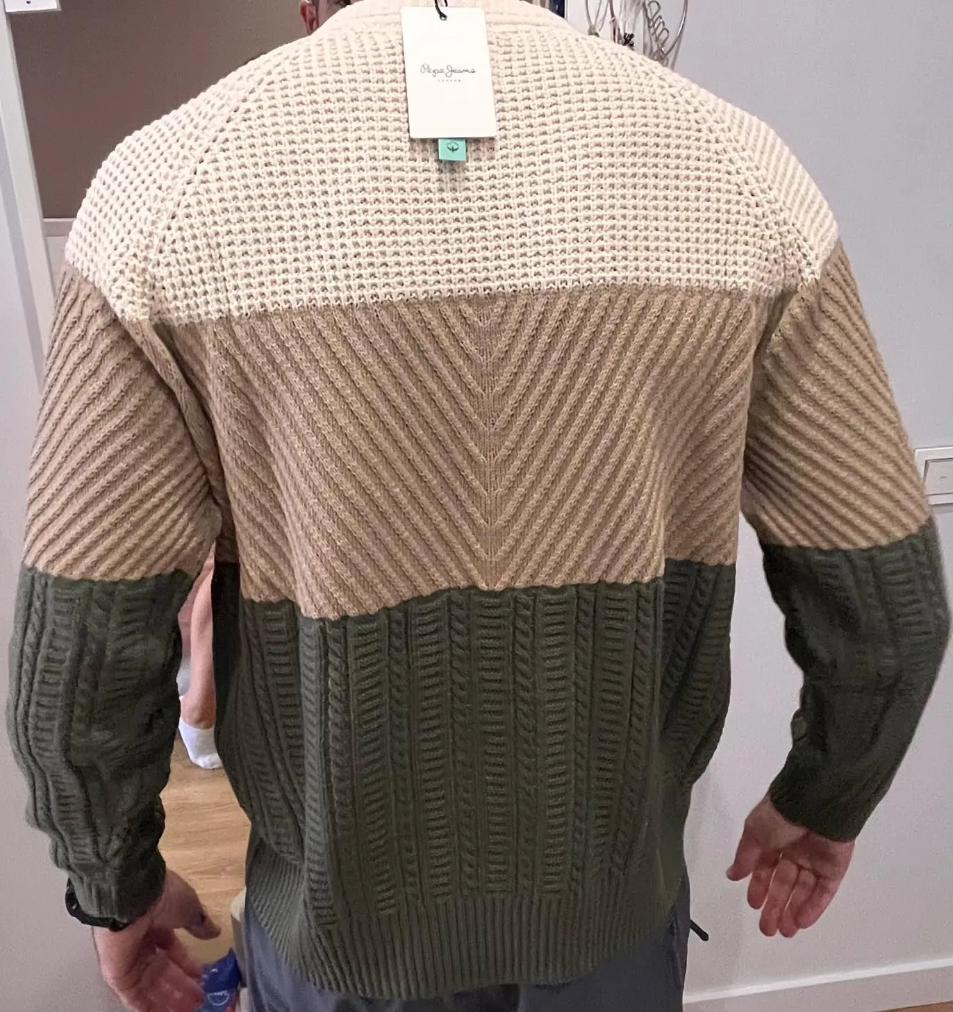 Pepe Jeans Cody Maglione Uomo M Color Block