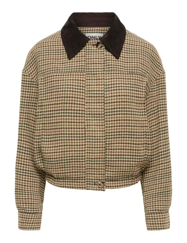 ONLY Onlemila bomber check donna M quadri