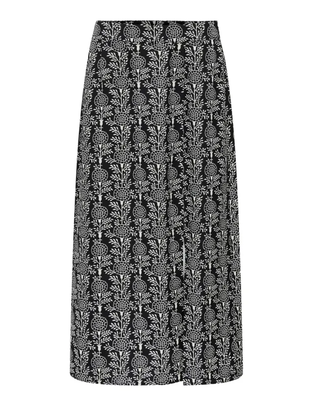 Only Piper Slit Gonna Donna Nera Fantasia Charm Boho