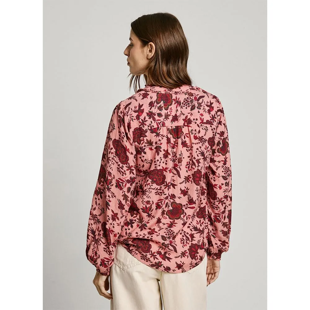 Pepe Jeans Bella Maglia Donna Maniche Lunghe Rosa