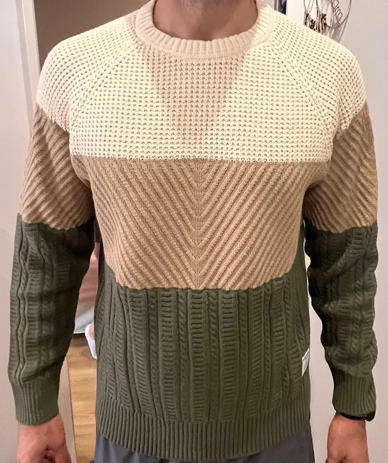 Pepe Jeans Cody Maglione Uomo M Color Block