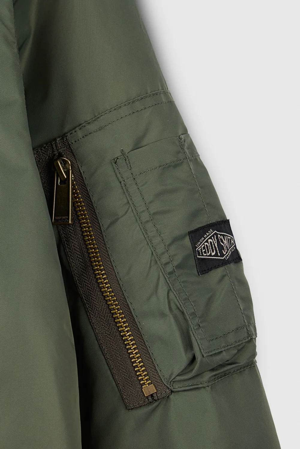 Teddy Smith B-MA1 Military giubbotto bomber kaki uomo