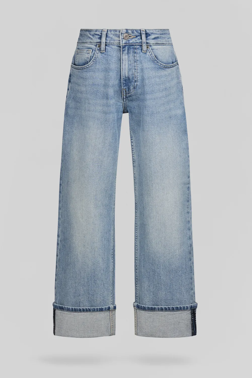 Teddy Smith Boyfriend JR jeans chiaro strappato ragazza