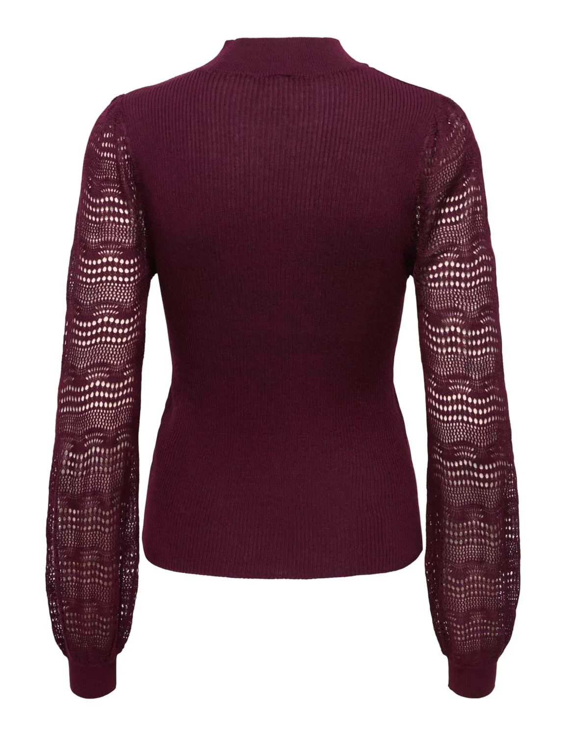 ONLY Onlannelina Maglia Collo Alto Donna Nero Lana