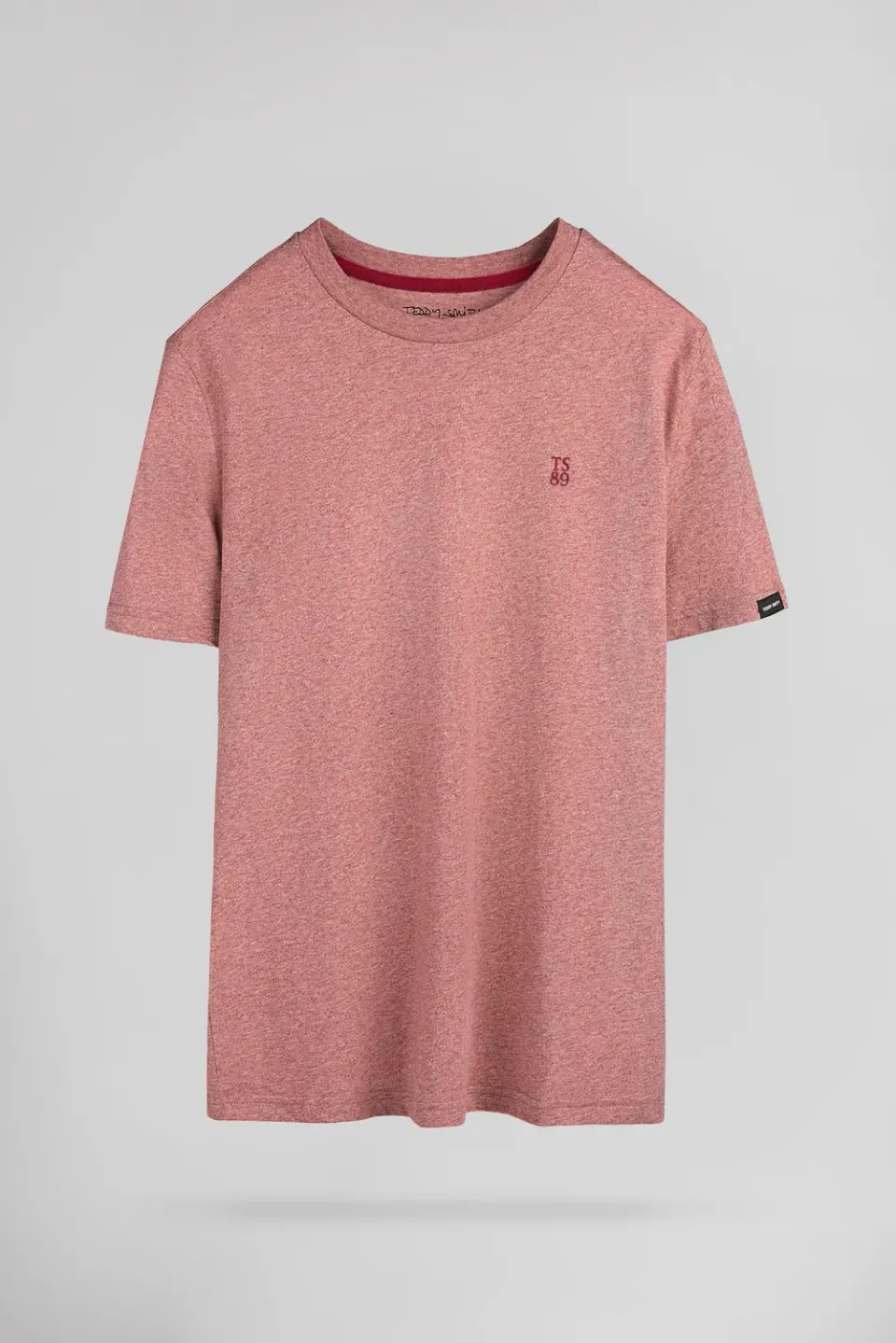 Teddy Smith T-Narvik MC T-Shirt Uomo Red Label Grindle Cotone
