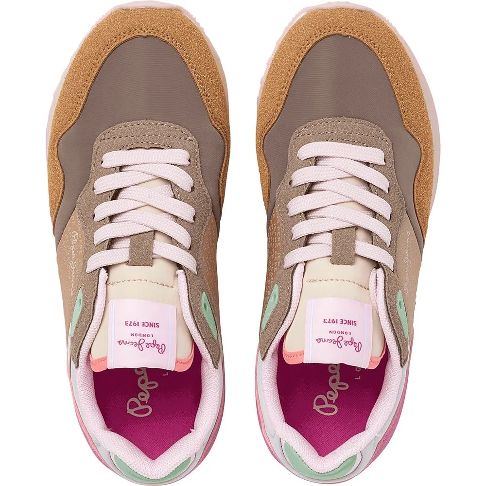 Pepe Jeans Logo G Sneaker Bimba Blu Suola Gomma